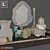 Elegant Decor Set: Tulip, Aram Candles, Paloma 3D model small image 2