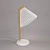 BULBING Desk Lamp: Sleek Illumination by Cheha 3D model small image 1