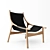 Mira Armchair: Timeless Elegance 3D model small image 1