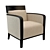 Modern Montbel Armchair 3D model small image 1