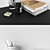 Georg Desk Set - Sleek Oak Design 3D model small image 3