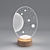 Galaxy Lamp: Innovative Flat Design! 3D model small image 1