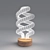 Spiral Illumination: Sleek and Stylish 3D model small image 1