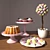 Easter Bliss Decor Set 3D model small image 1