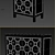 Alhambra 60cm Chest 108cm - Modern Storage Solution 3D model small image 3