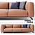 Luxurious DitreItalia St. Germain Sofa 3D model small image 1