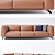 Luxurious DitreItalia St. Germain Sofa 3D model small image 2