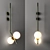 Elegant Wall Light by Mobilfresno 3D model small image 1