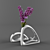 Romantic Bird-inspired Vase 3D model small image 1