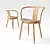 Icha English Oak Chair | Modern Scandinavian Design 3D model small image 1