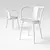 Icha English Oak Chair | Modern Scandinavian Design 3D model small image 3