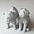 Cute Sharpei Puppies for Home Decor 3D model small image 3