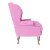 Luxury James Boswell Armchair 3D model small image 2