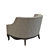 Opera Contemporary Margherita Armchair: Elegant Comfort for Any Space 3D model small image 2