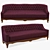 Opera Margherita Classic Sofa 3D model small image 1