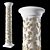 Modern Doric Column 3D model small image 1