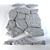 Stone Pathway VR - Seamless Tile Model 3D model small image 3