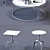 Ditre Italia Coffee Tables Set 3D model small image 3