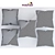 Cozy Collection of Wayfair Pillows 3D model small image 2