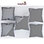 Luxury Pillow Set - Wayfair 3D model small image 2