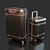 Mark and Graham Terminal 1 Carry-On Bag: Stylish and Functional 3D model small image 3