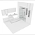 Luxury Bathroom Furniture Set: Planeta by Antonio Lupi 3D model small image 3