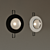Silver Trim Recessed Luminaire 3D model small image 1