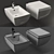 Gessi Mimì Set: Italian Elegance for Your Bathroom 3D model small image 3