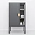 Sleek Frame Wardrobe 3D model small image 1