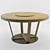 Elegant Ermione Dining Table 3D model small image 1
