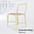 Modern Fontal Chair by Expormim 3D model small image 1