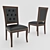 Elegant Amelia Chair by Seven Sedie 3D model small image 1