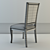 Elegant Amelia Chair by Seven Sedie 3D model small image 3