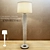 Elegant Crystal Waterfall Floor Lamp 3D model small image 1