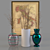 Elegant Vase Trio with Map 3D model small image 1