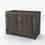  Paris Shutter Cabinet: Realistic 3D Model 3D model small image 1