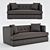 Modern 3D Arteriors Rupert Sofa 3D model small image 1