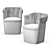 B-LINE Overpass Armchair: Perfect Padded Comfort 3D model small image 3