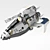 3D Spaceship Model - Multi-Purpose Toy 3D model small image 1