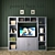 Modern Media Wall System 3D model small image 2