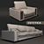 ESTETICA Miami Lux Sofa & Armchair 3D model small image 2