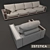 ESTETICA Miami Lux Sofa & Armchair 3D model small image 3