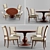 Elegant Feast Set 3D model small image 1