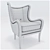 Vanessa Armchair - Opera Contemporary 3D model small image 3