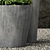 Estate Zinc Round Planters | Restoration Hardware 3D model small image 2