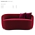 ModernLuxe Luma Sofa: Stylish Comfort 3D model small image 2