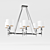 Metropolitan Brilliance Chandelier 3D model small image 1