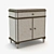 Elegance in Antiqued Sideboard 3D model small image 1