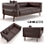 Giorgetti Ago Sofa: Luxe Leather or Soft Fabric 3D model small image 2