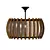 Elegant Dado Pendant Light 3D model small image 1